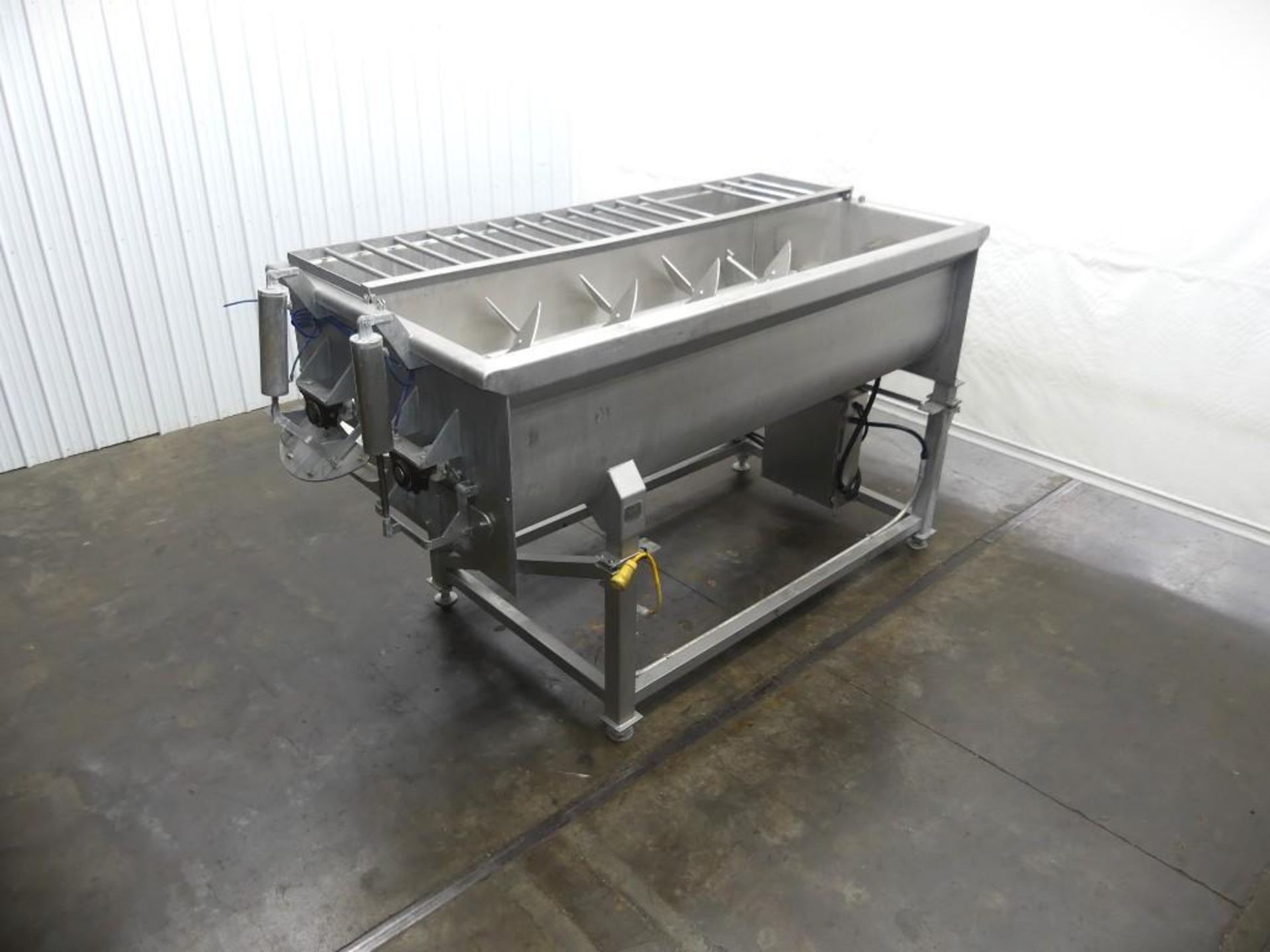 AMFEC 510 Dual Shaft Stainless Steel 6,000 Lbs Paddle Mixer - Image 2 of 19