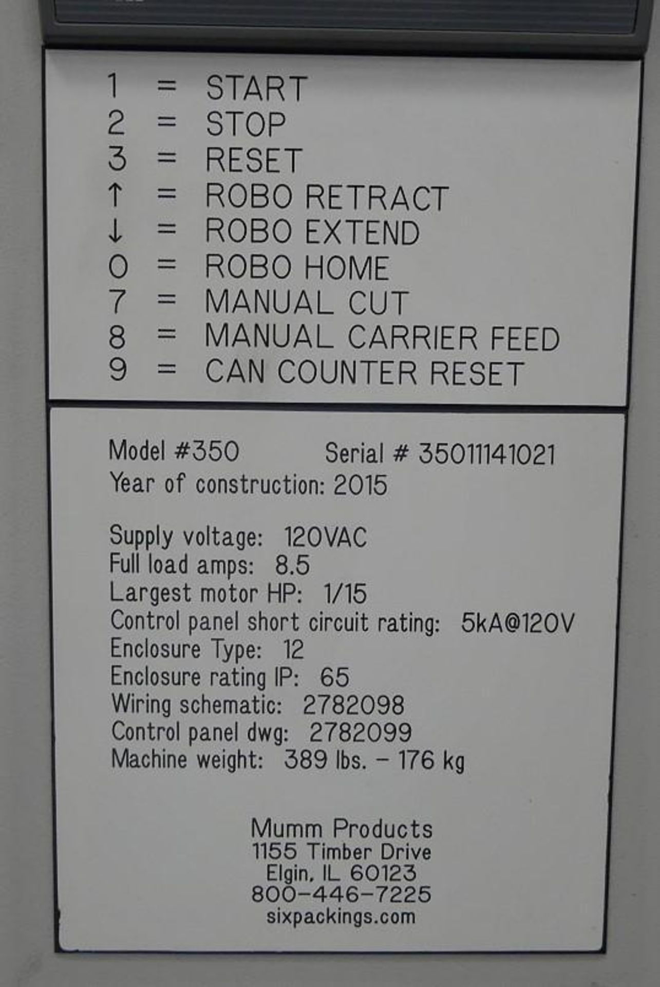 Used Mumm Ring Applicator - Image 31 of 32