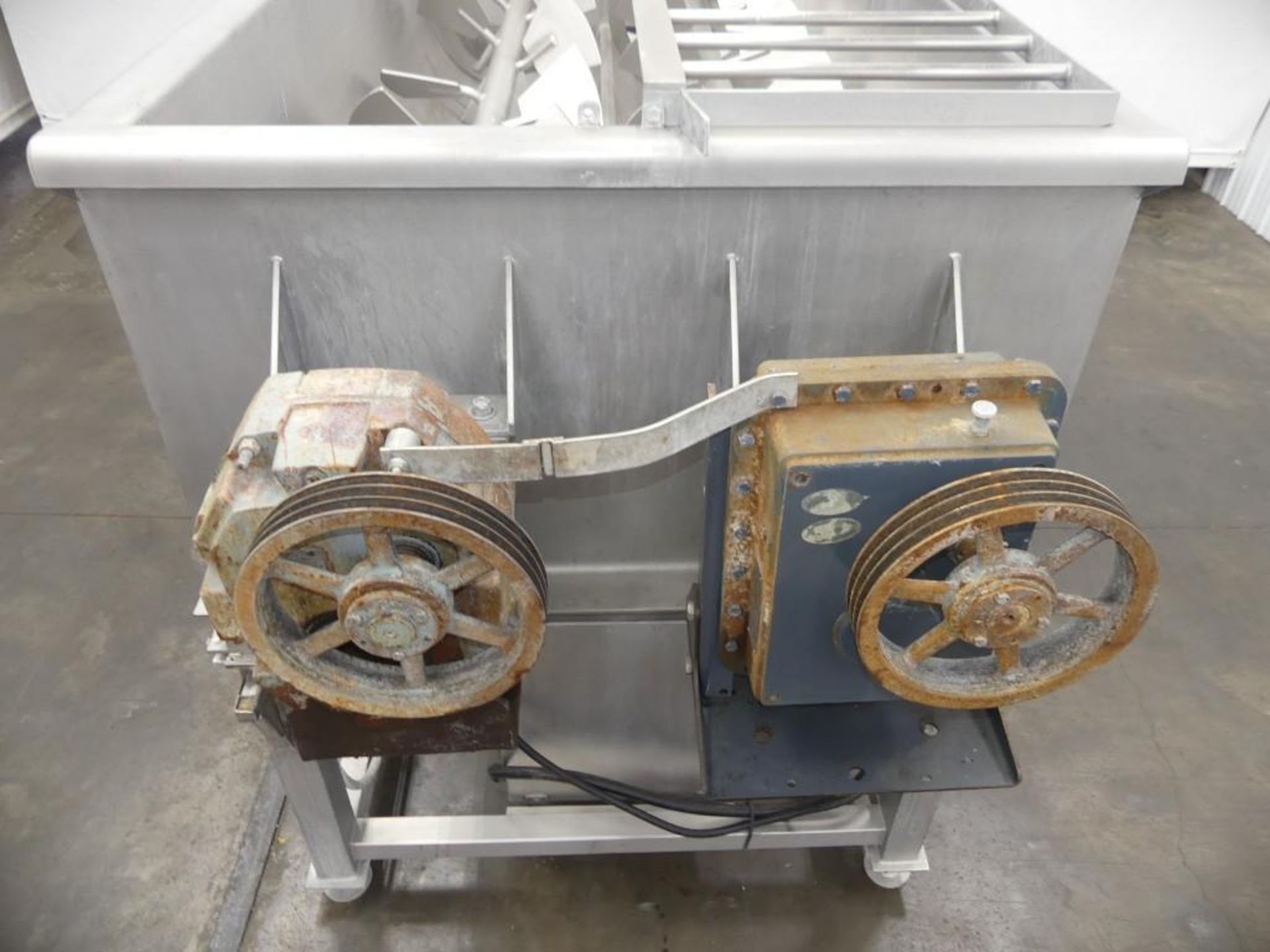 AMFEC 510 Dual Shaft Stainless Steel 6,000 Lbs Paddle Mixer - Image 11 of 19