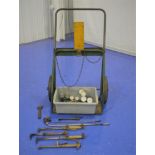 Double Welding Tank Cart