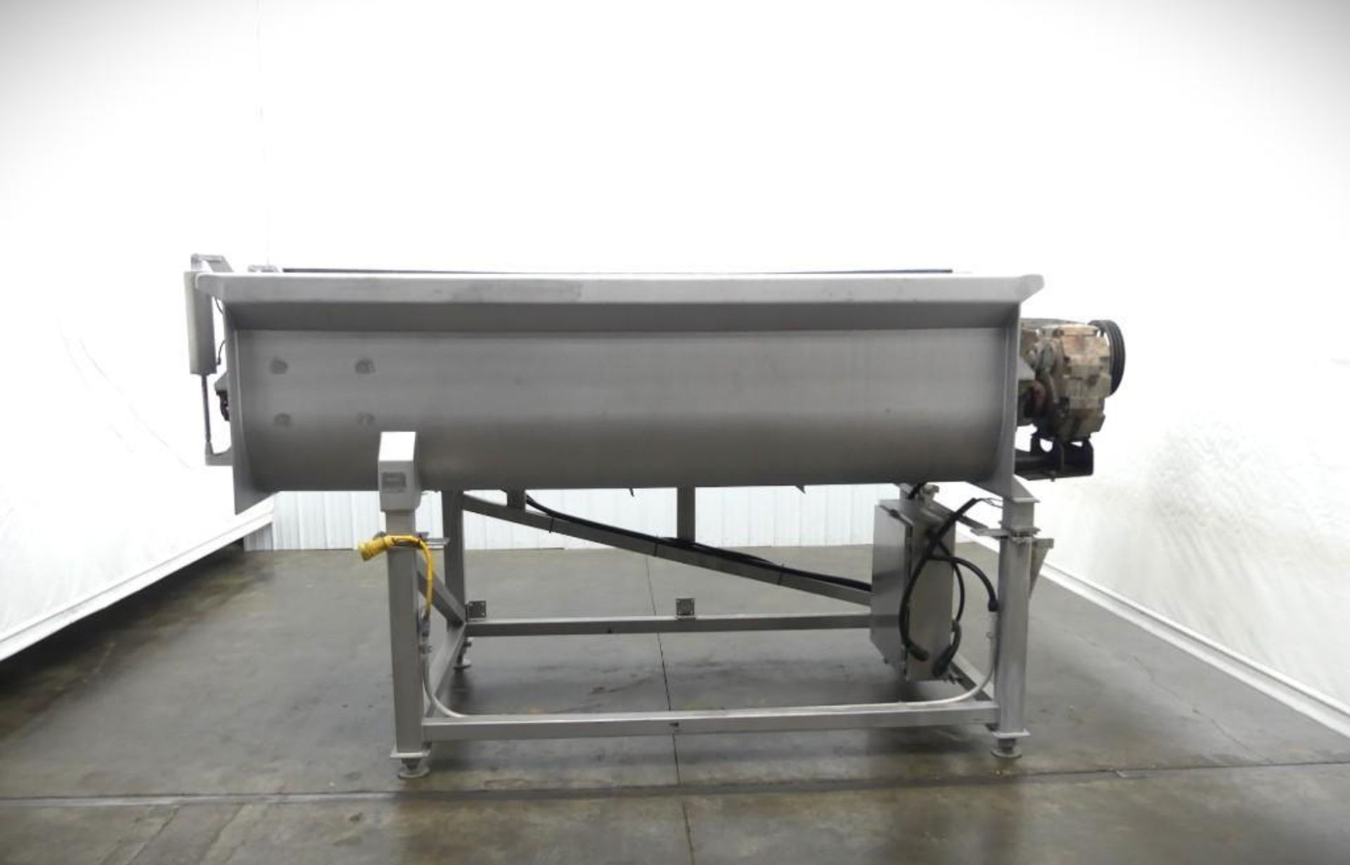 AMFEC 510 Dual Shaft Stainless Steel 6,000 Lbs Paddle Mixer