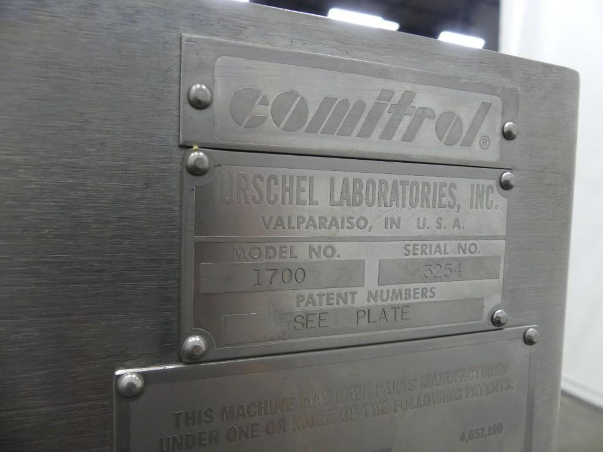 Urschel Comitrol 1700 Processor with 30 Hp Motor - Image 11 of 15