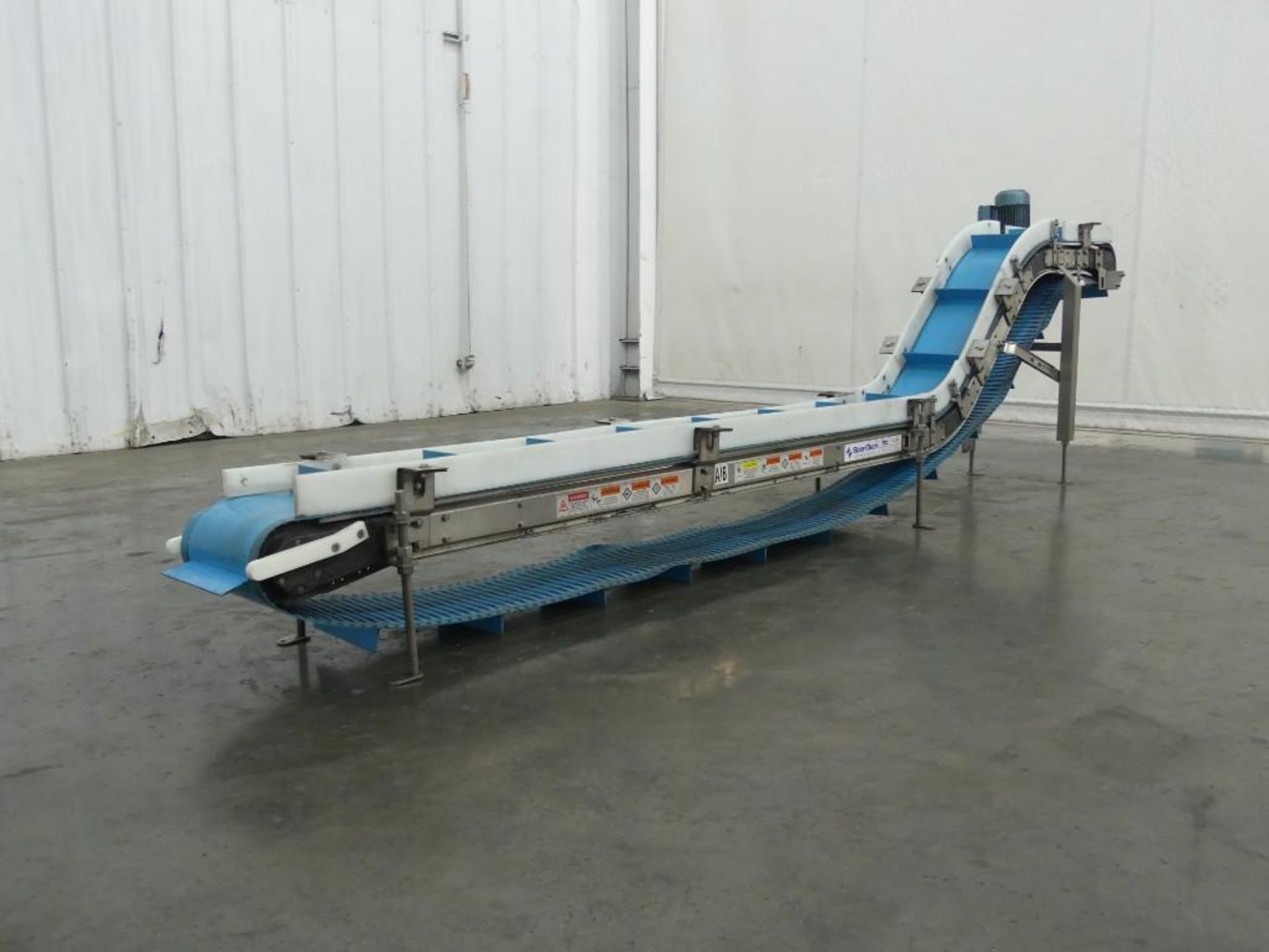 Span Tech MultiSpan 9" W Cleated Incline Conveyor - Image 2 of 6