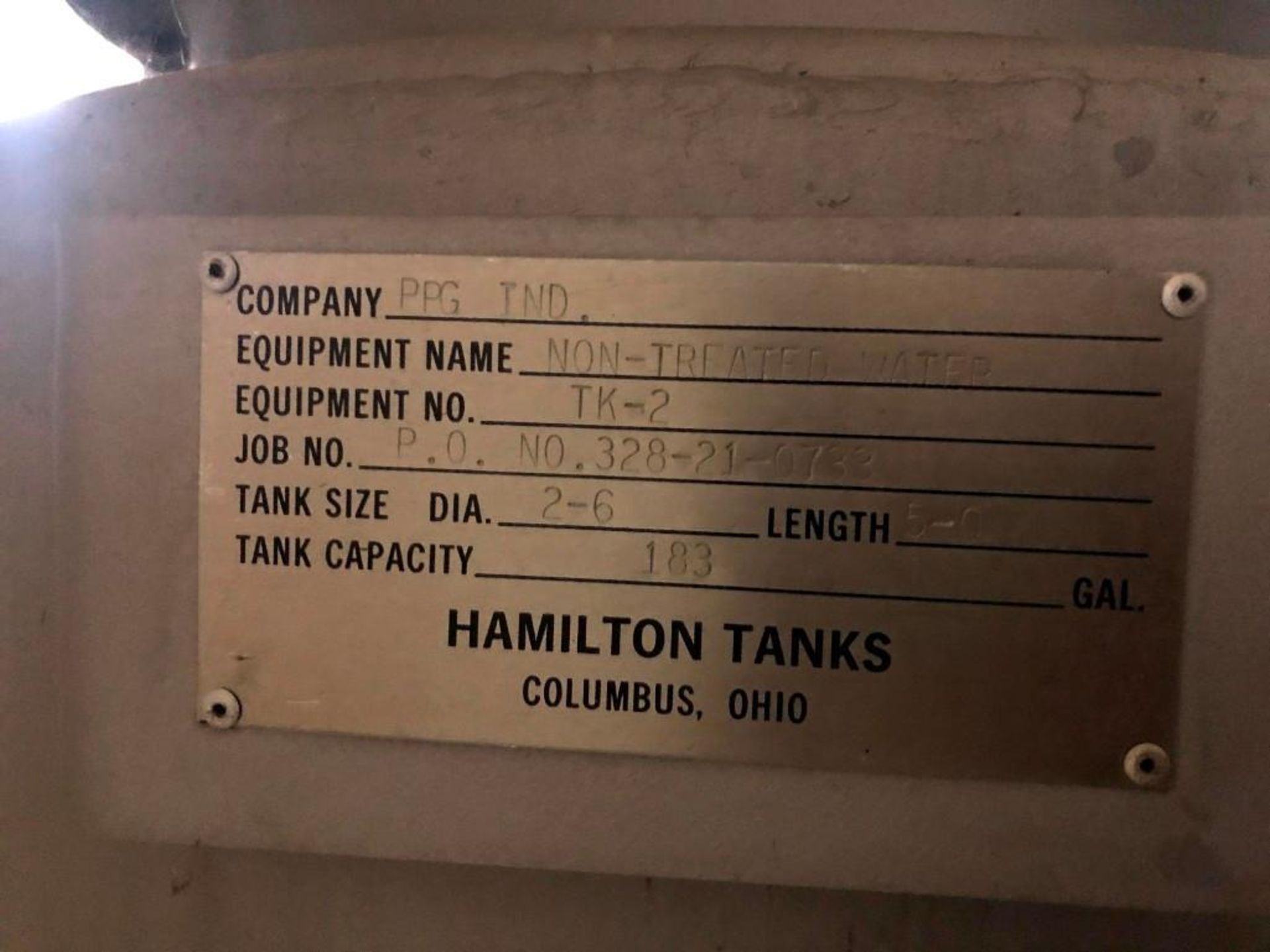 Hamilton Tanks 180 Gallon Water Tank - Image 4 of 4