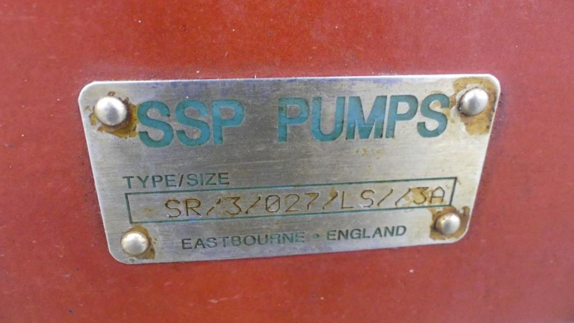 SSP Rotary Pump w/ Stainless Steel Tank - Image 9 of 13