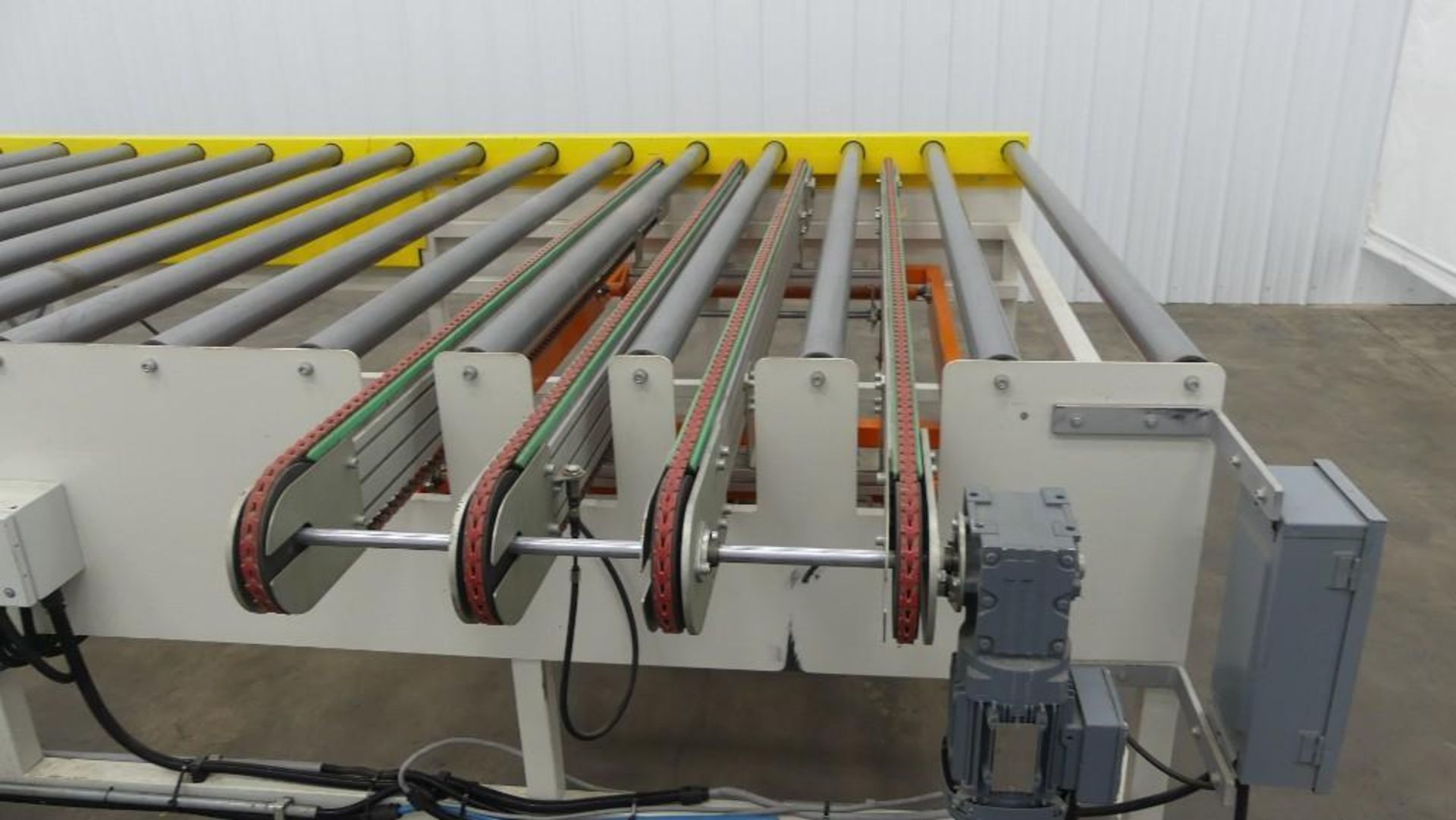 144" long x 84" Wide Roller Conveyor - Image 4 of 11