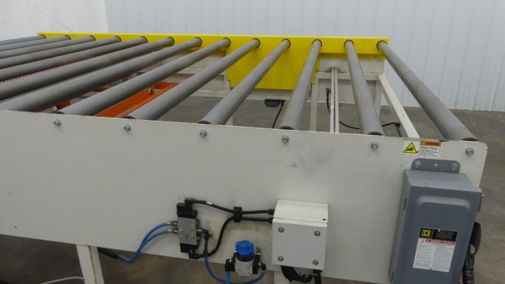 10' long x 7' wide Roller Conveyor - Image 2 of 11