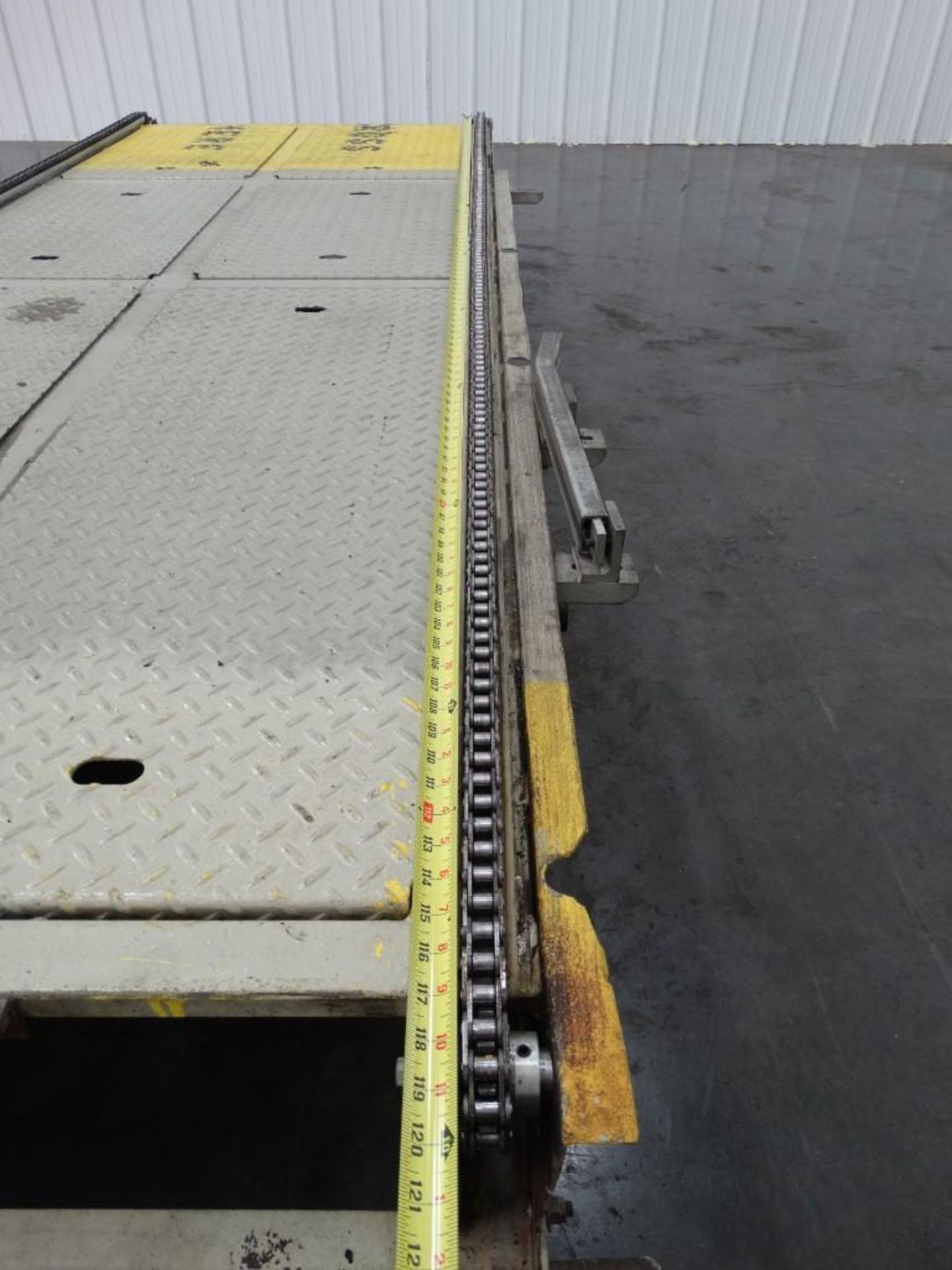 120" Long x 45" Wide Chain Pallet Conveyor - Image 3 of 4