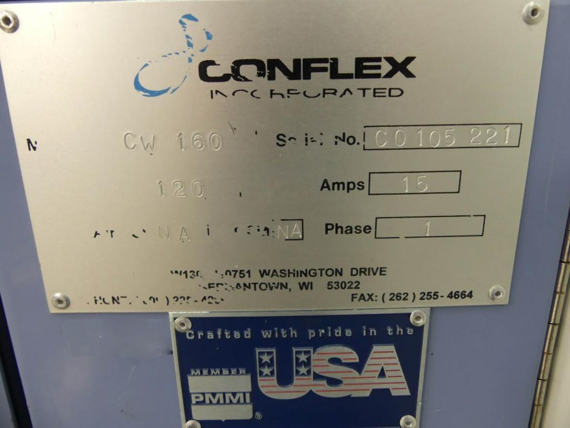 Conflex CW-160 Horizontal Lap Sealer - Image 18 of 19