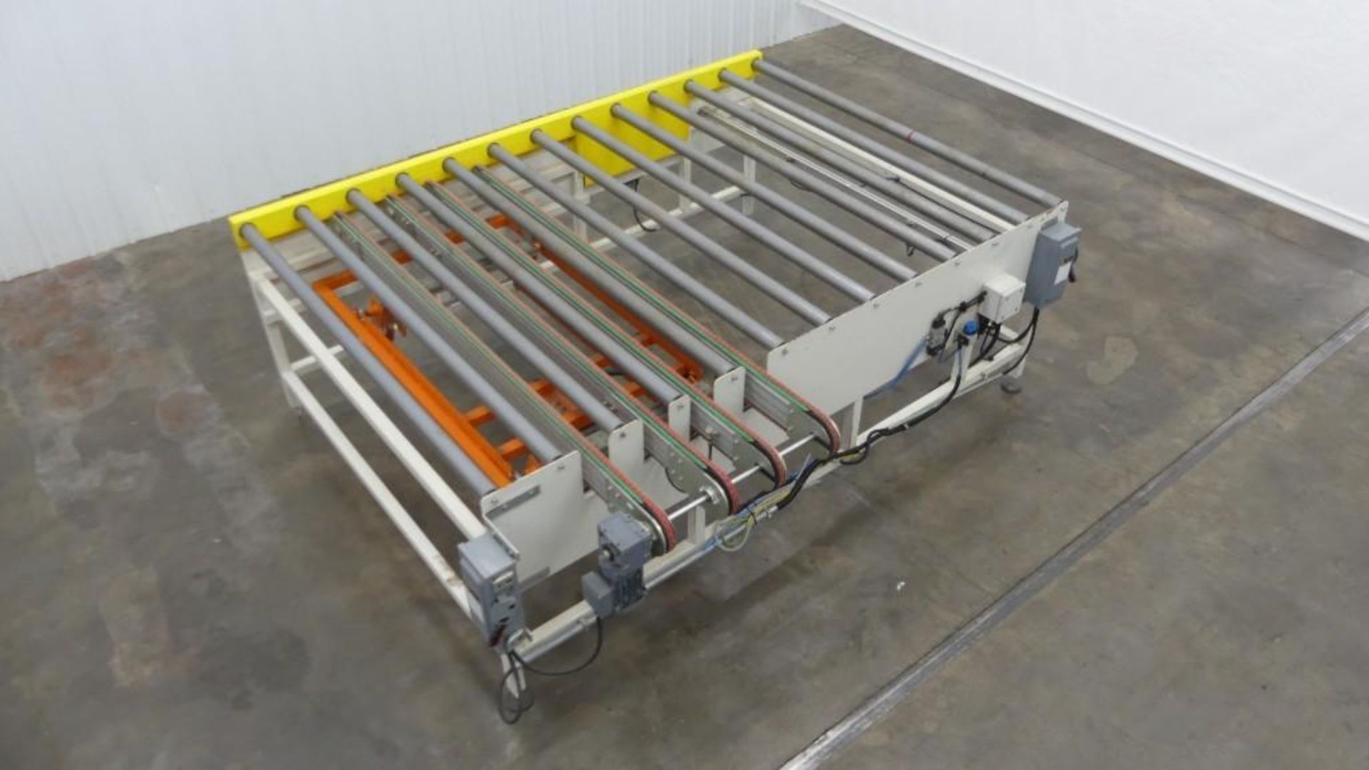 10' long x 7' wide Roller Conveyor