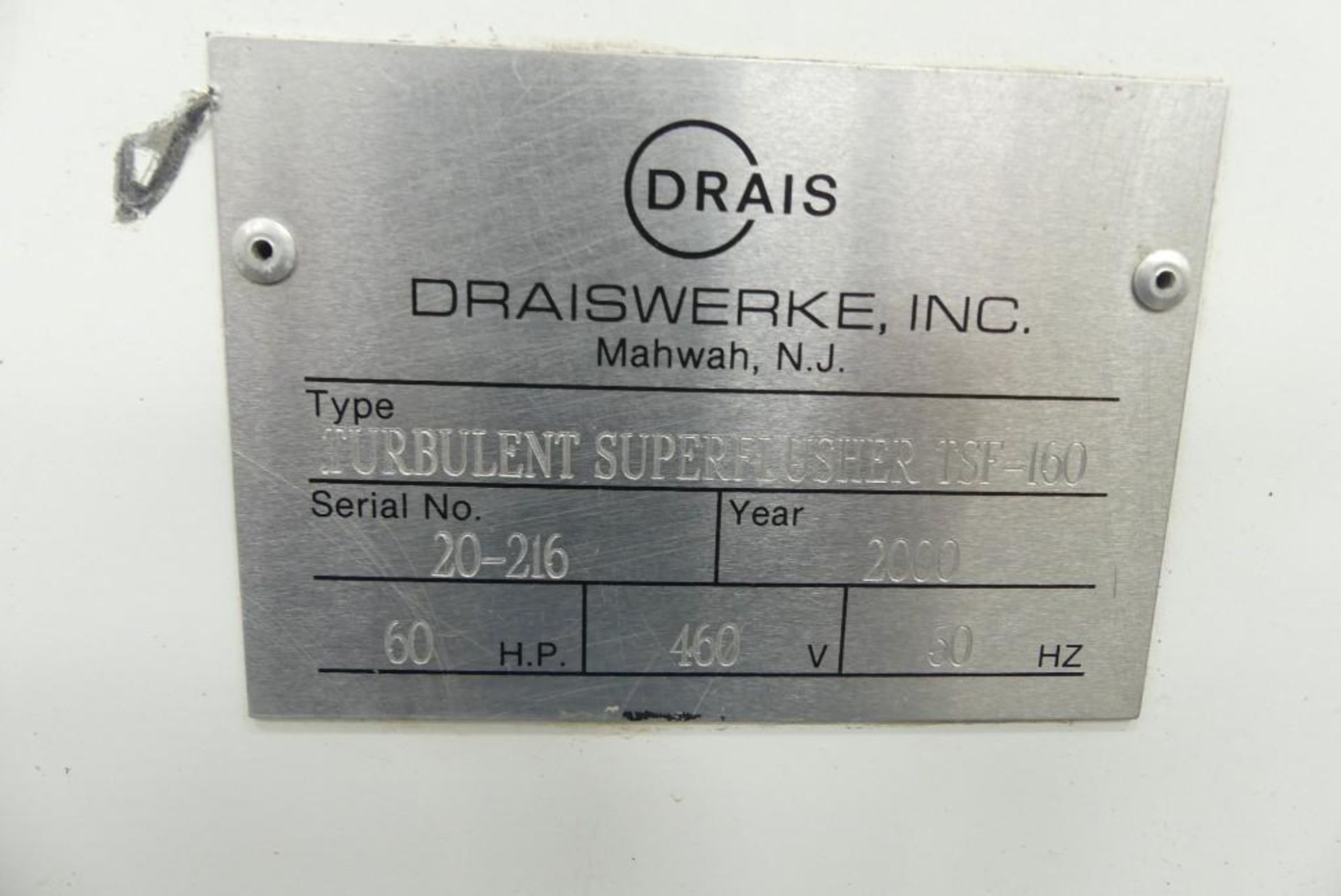 Draiswerke Turbulent Superflusher TSF-160 Mixer - Image 24 of 27