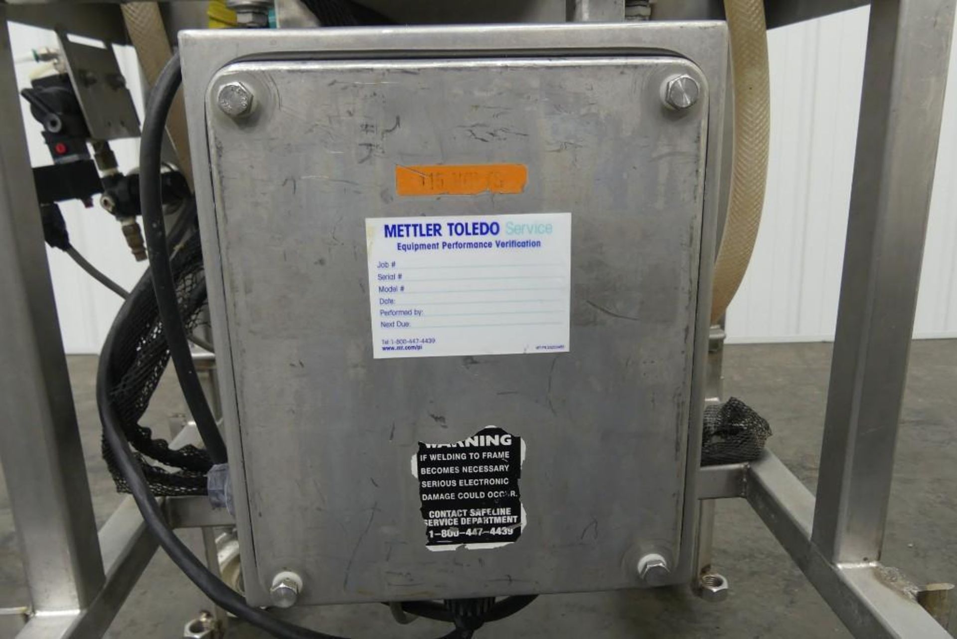 Safeline Mettler Toledo Pipeline Metal Detector 2" - Image 12 of 16