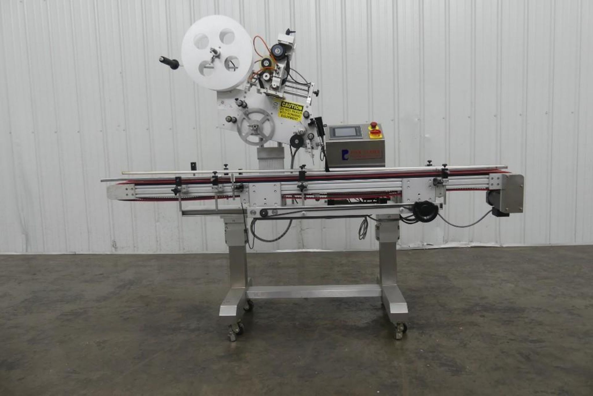 Pack Leader Inline Automatic PL-211D Spot Labeler