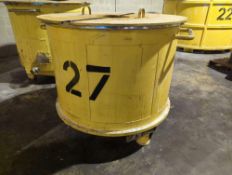 190 Gallon Single Wall Stainless Steel Flat Bottom Tank with 2