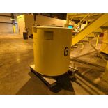 330 Gallon Tote Style Stainless Steel Tank with 2" Outlet