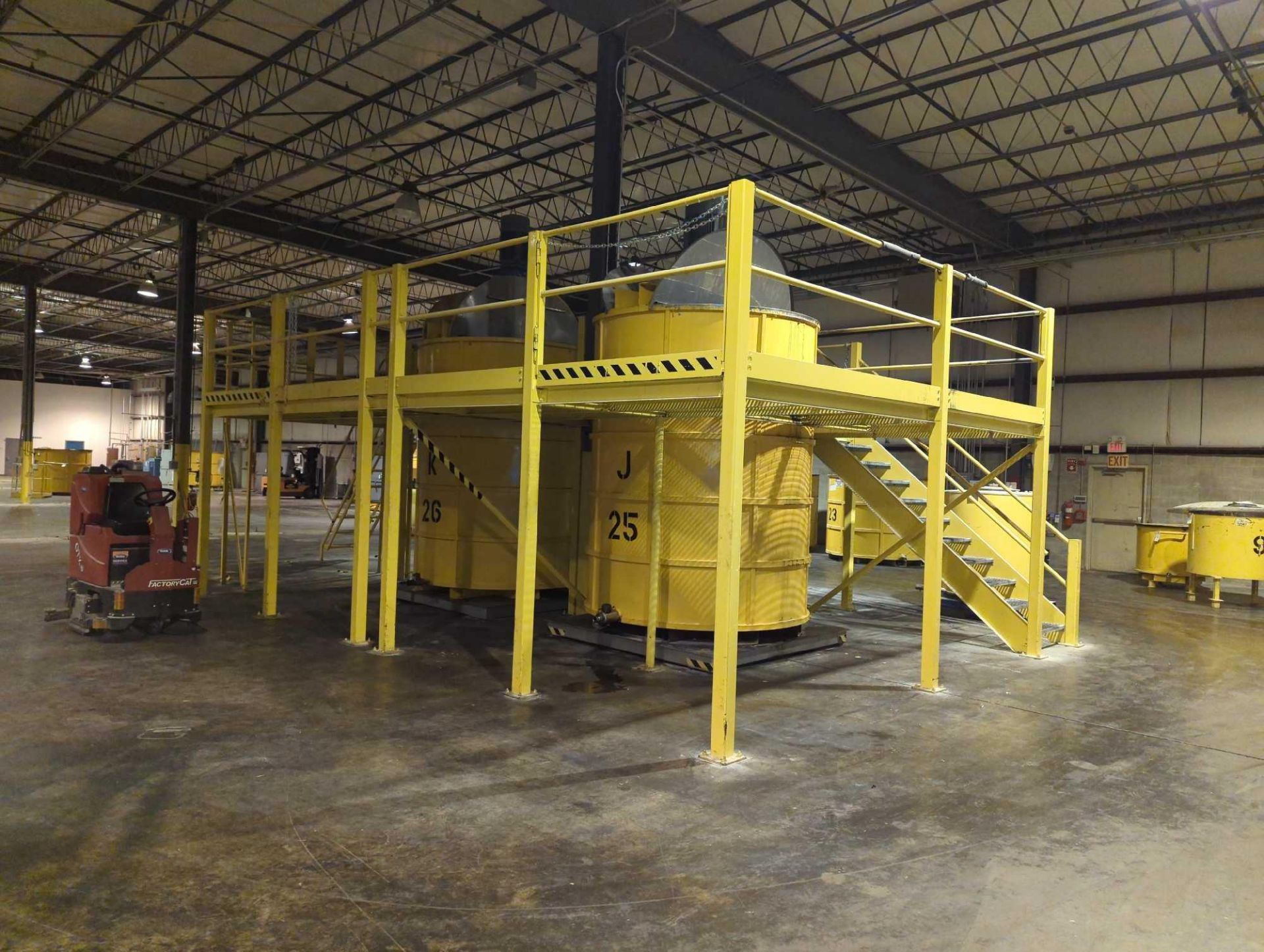 232" Long by 344" Wide Double Tank Mezzanine - Image 3 of 14