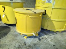 190 Gallon Single Wall Stainless Steel Flat Bottom Tank with 2