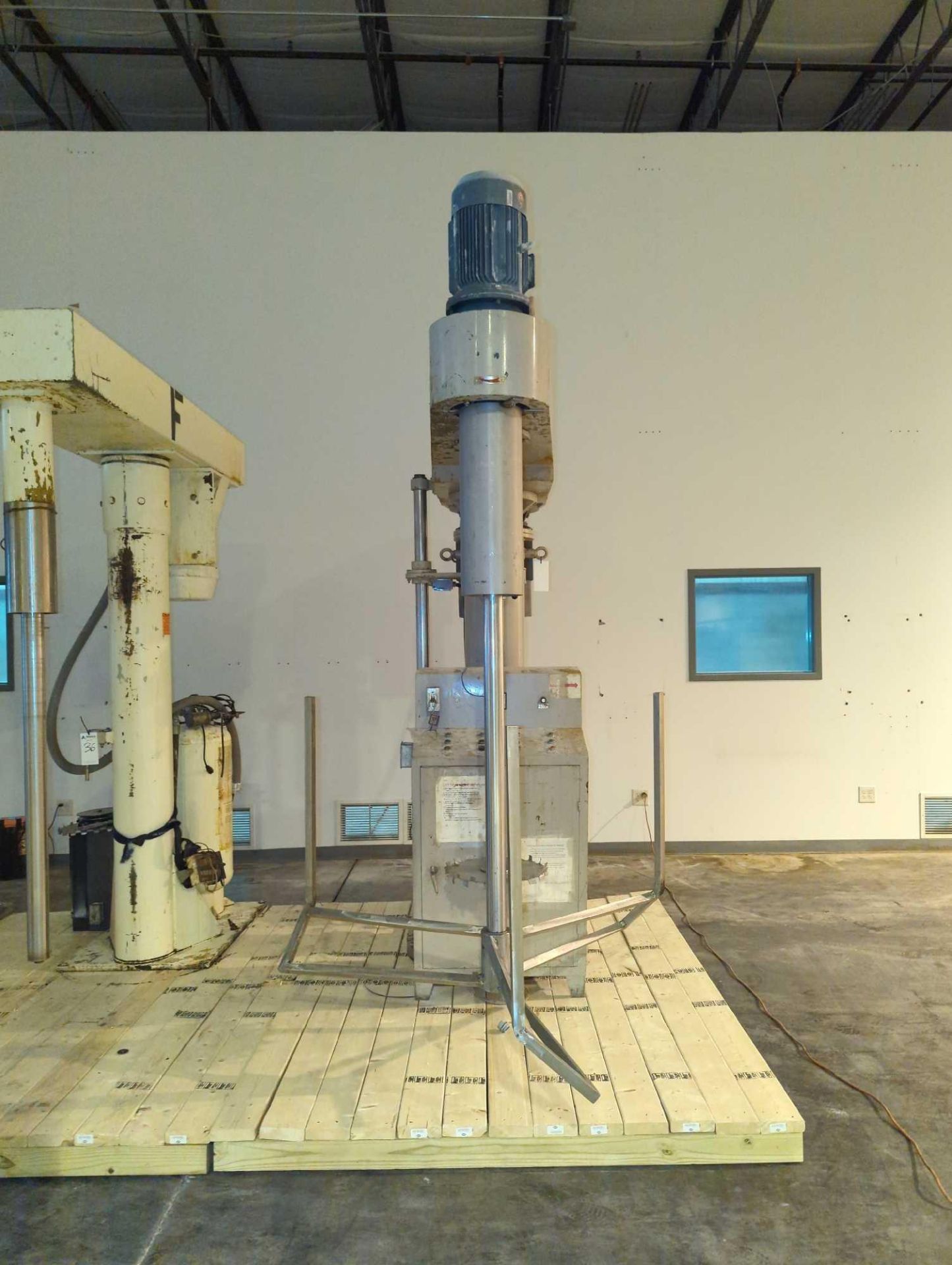 High Speed Disperser Single Arm Hydraulic Planetary Mixer