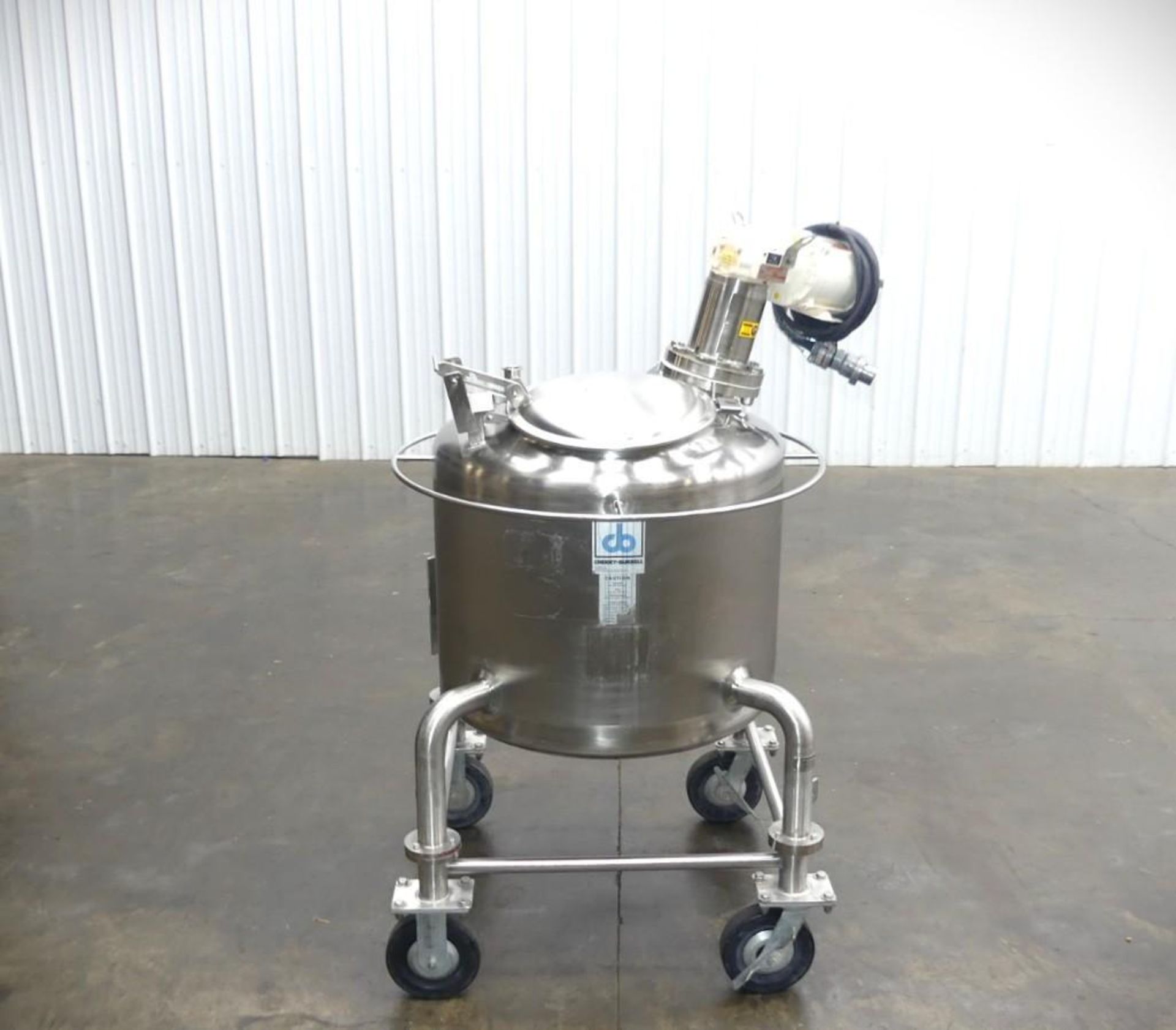 Cherry Burrell 75 Gallon Agitated Stainless Steel Tank