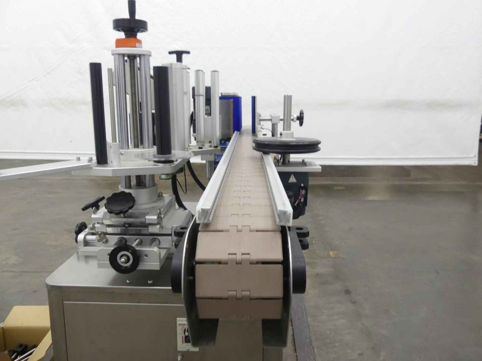 Stainless Steel Wraparound Glue Labeler with 4 Inch Wide x 78 Inch Long Conveyor - Image 19 of 40