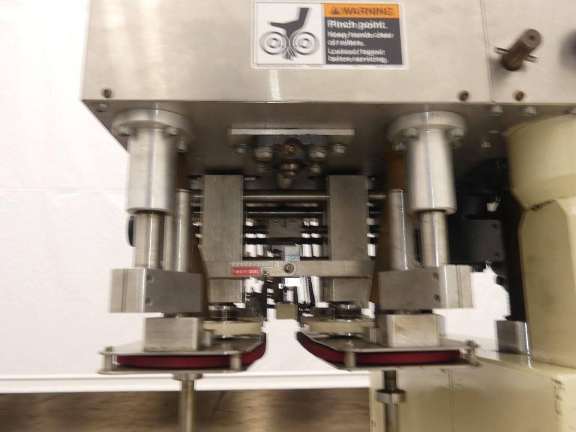 Kaps-All Model E4 Spindle Capper with a Feed Systems FSRF-24 Cap Feeder - Image 21 of 35