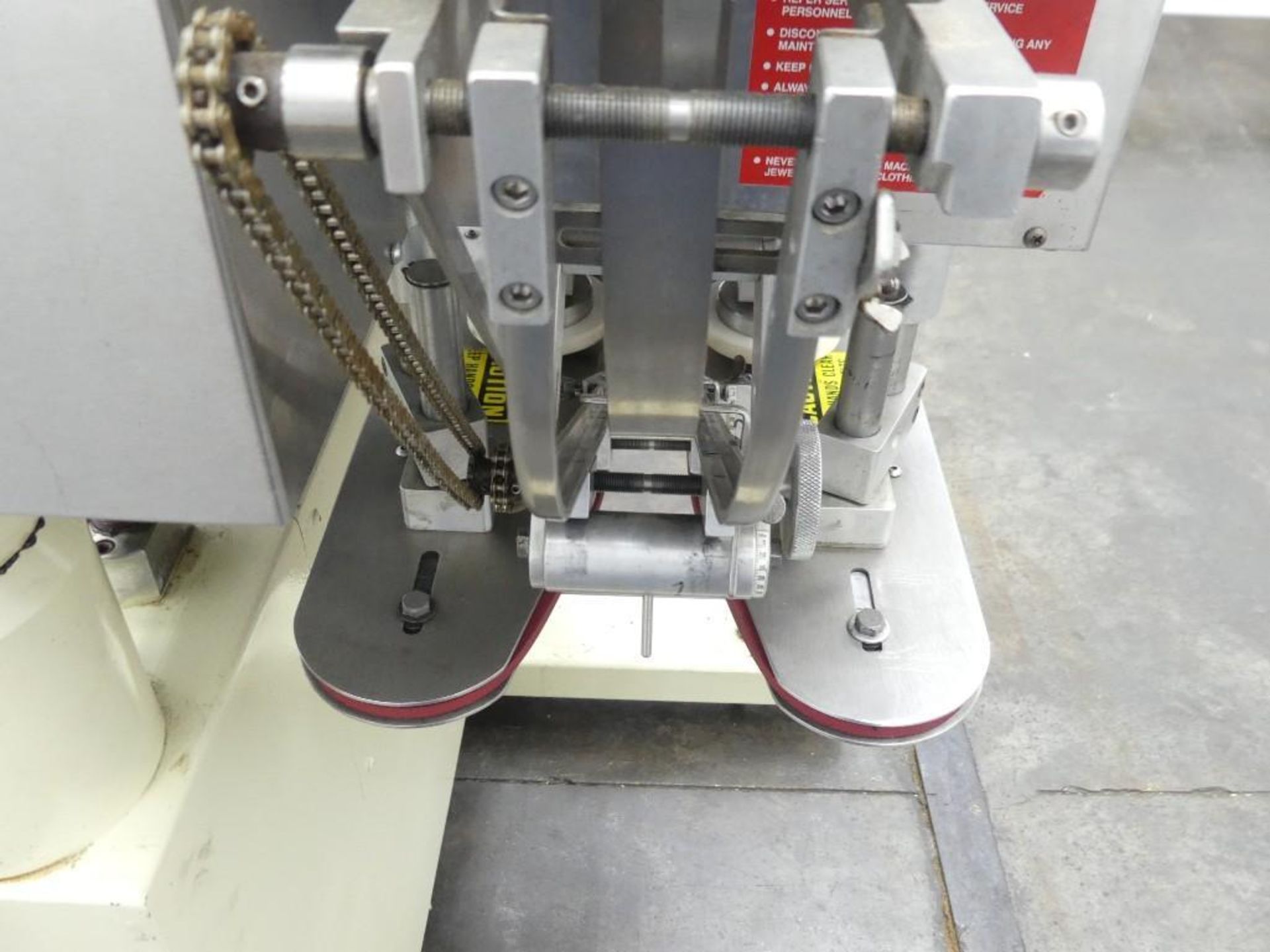 Kaps-All Model E4 Spindle Capper with a Feed Systems FSRF-24 Cap Feeder - Image 18 of 35