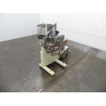 Kaps-All Model E4 Spindle Capper with a Feed Systems FSRF-24 Cap Feeder