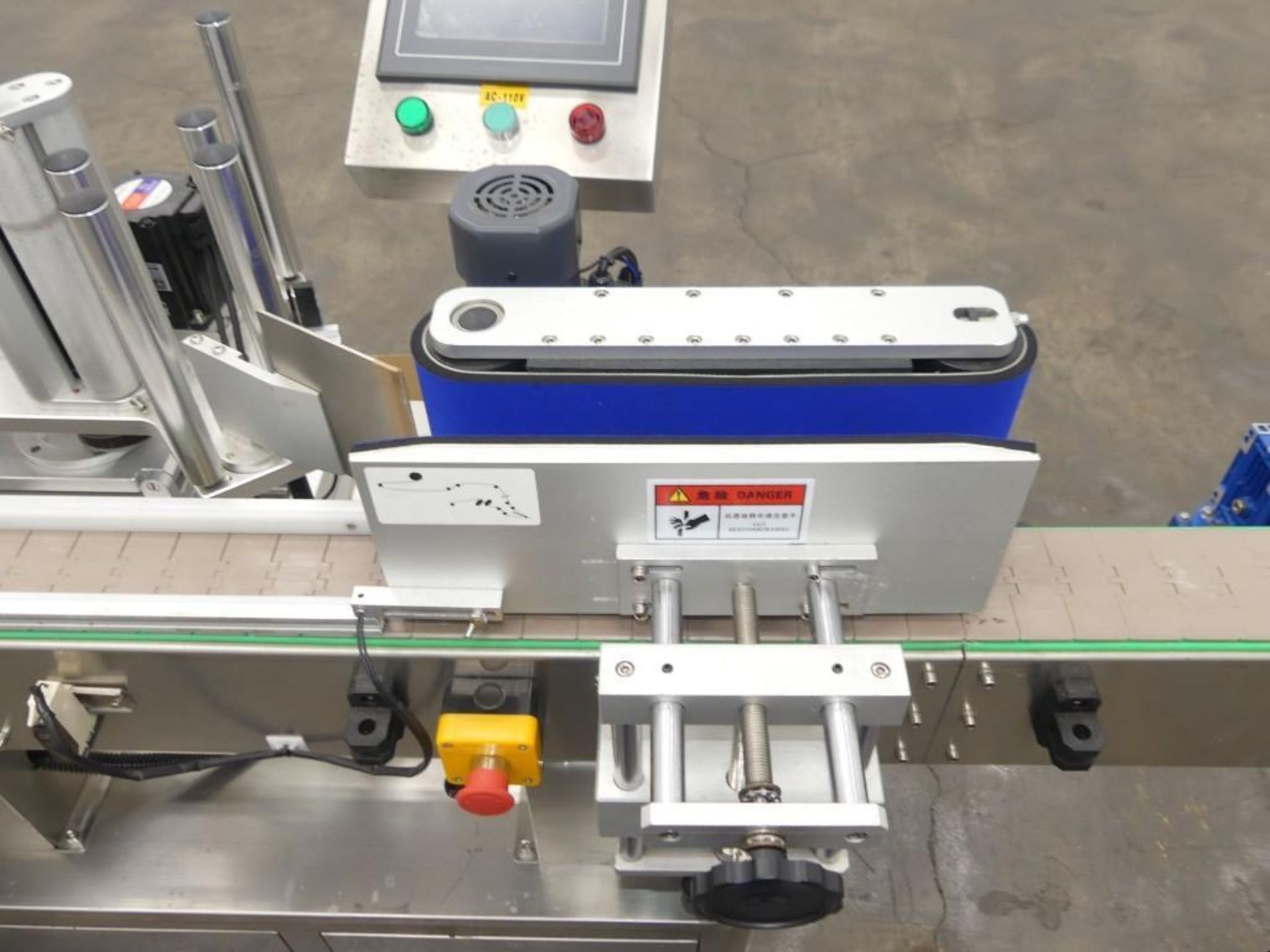 Stainless Steel Wraparound Glue Labeler with 4 Inch Wide x 78 Inch Long Conveyor - Image 22 of 40