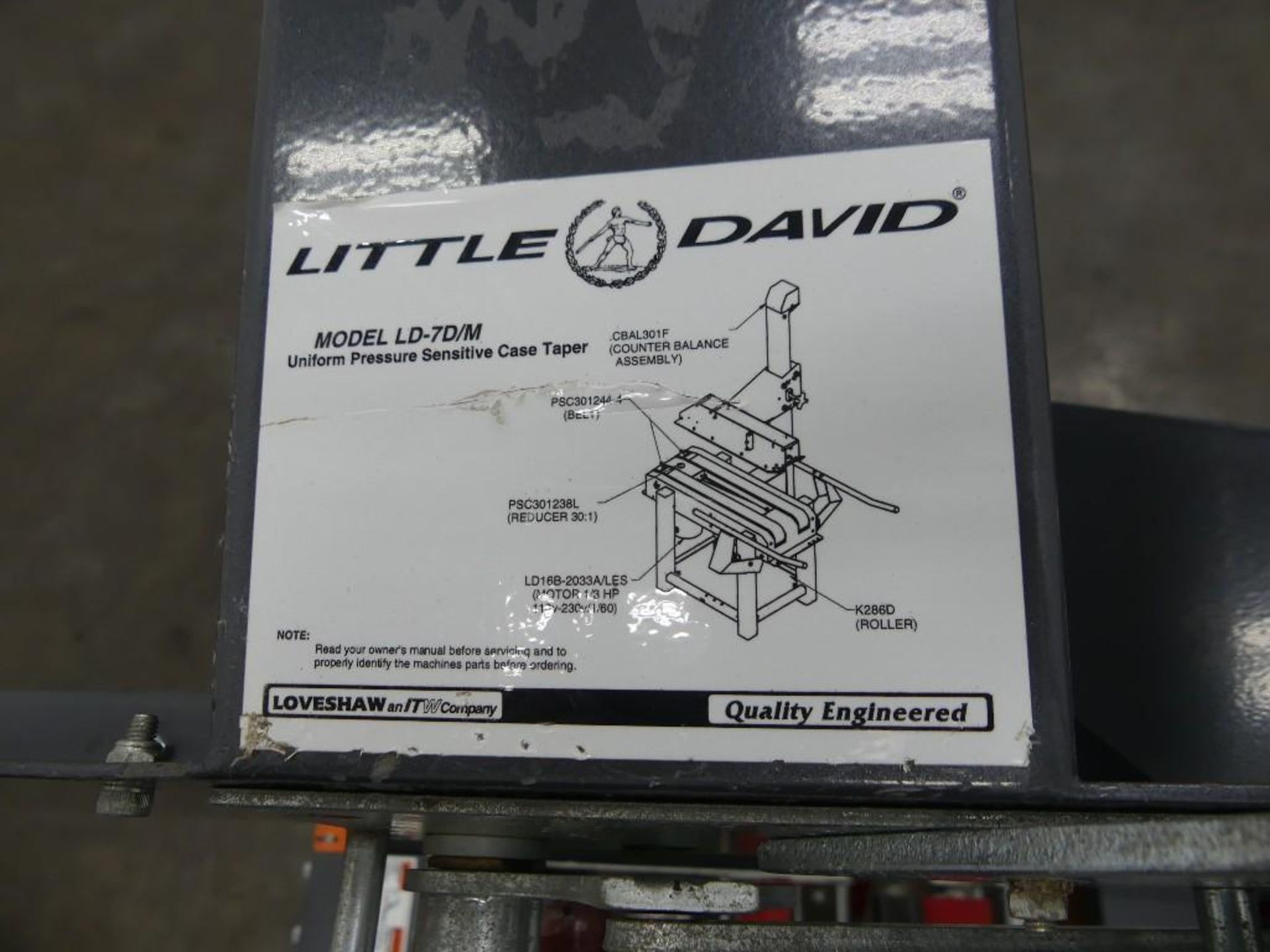 Little David Model LD7/MI Top and Bottom 2" Case Taper - Image 10 of 19