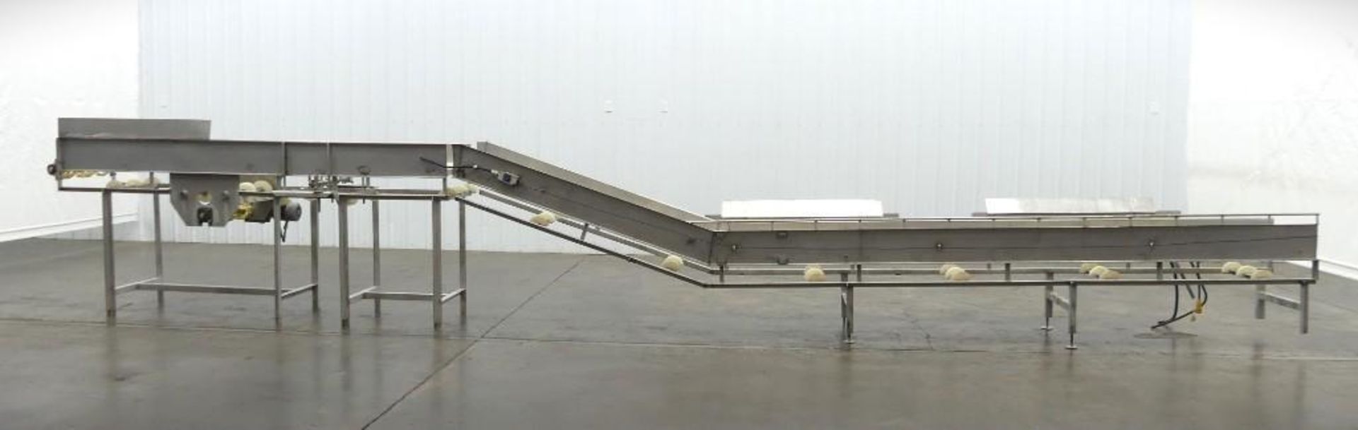 Two Stainless Conveyor Sections 20 Feet & 10 Feet