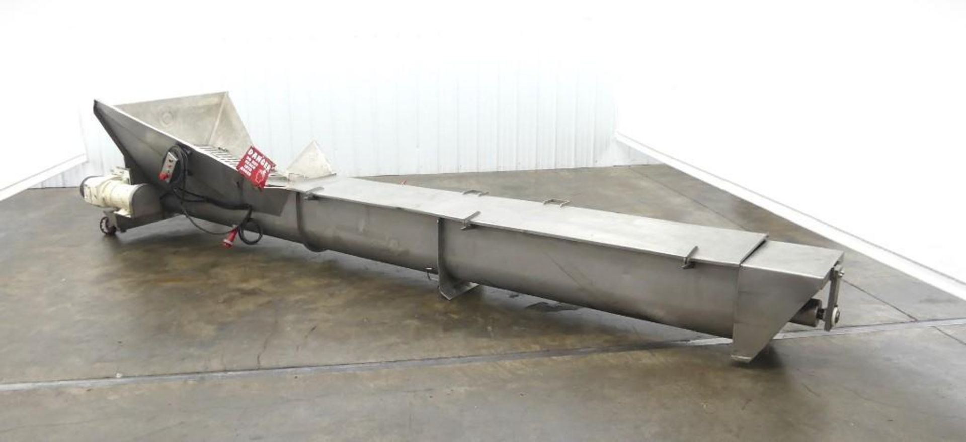 Auger Conveyor 17 Foot Long 15 Inch Diameter