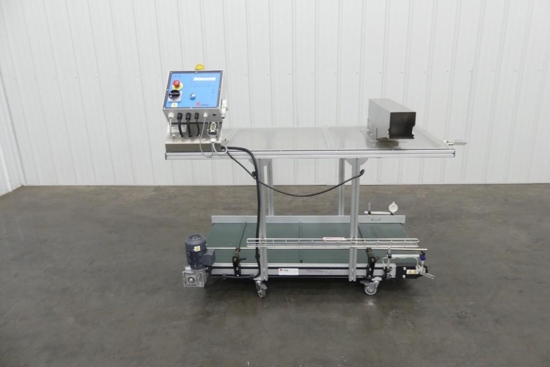 Crizaf Cleated Belt Conveyor 24" Wide x 56" Long