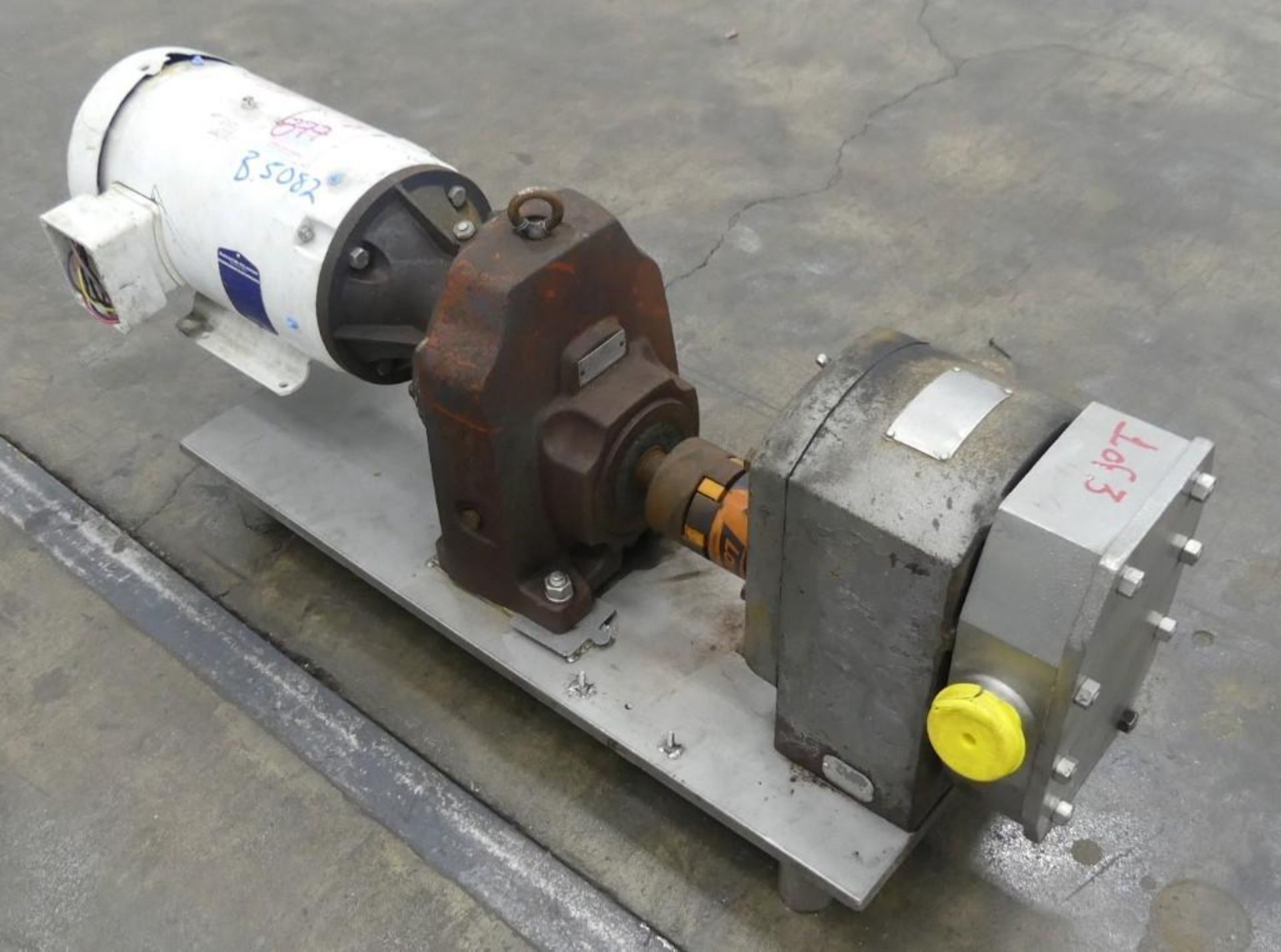 Baldor Motor with Crepaco Positive Displacement Pump - Image 3 of 7