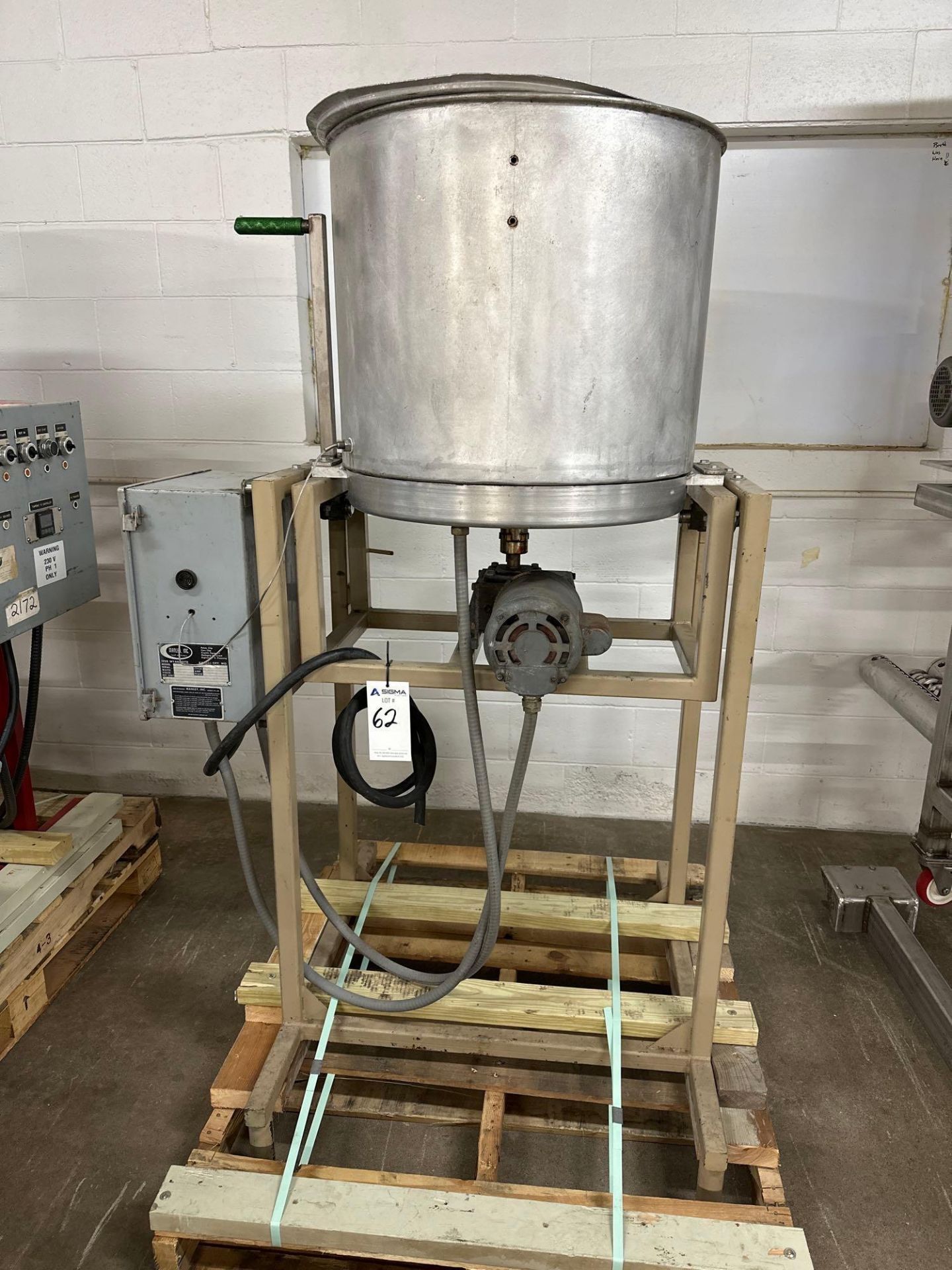 Manley 315 Stainless Steel Chip Cracklin Equipment