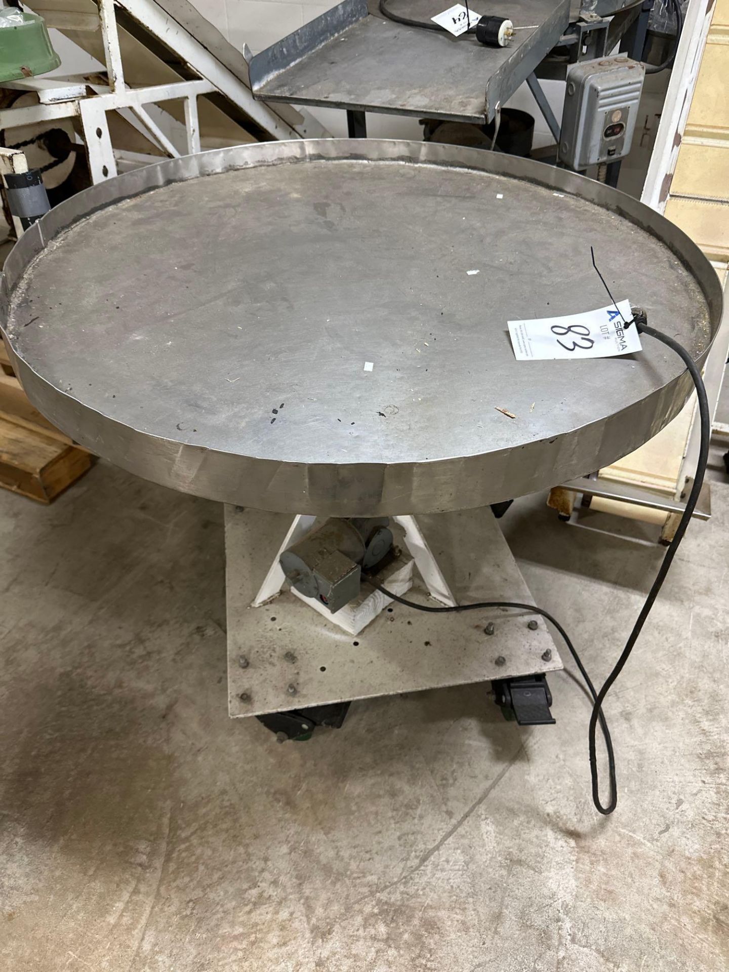 40" Rotary Accumulation Table