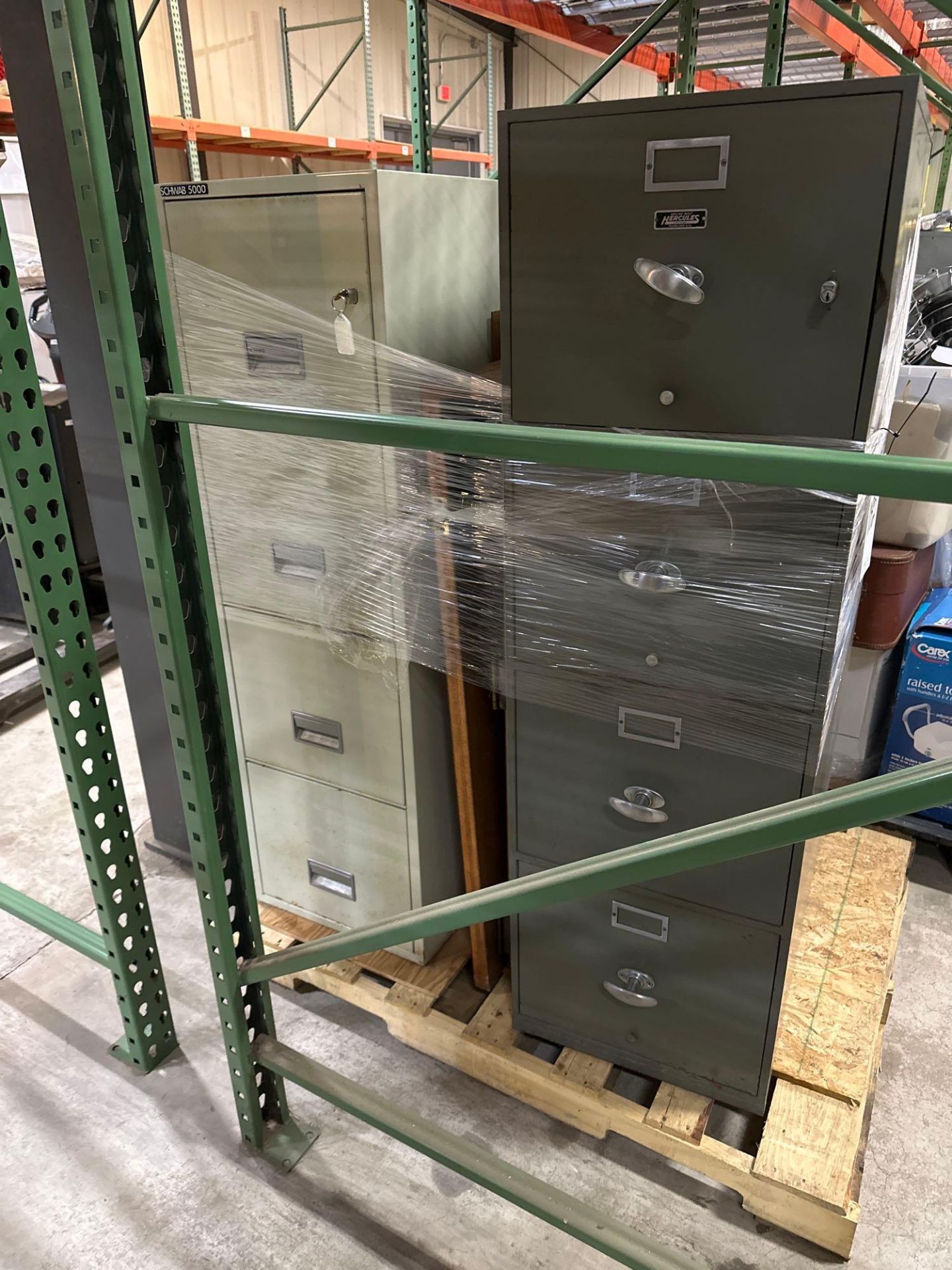 Pallet of Metal Filing Cabinets - Image 2 of 5
