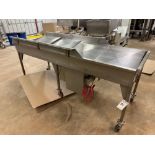 96" x 33" Stainless Steel Cooling Table