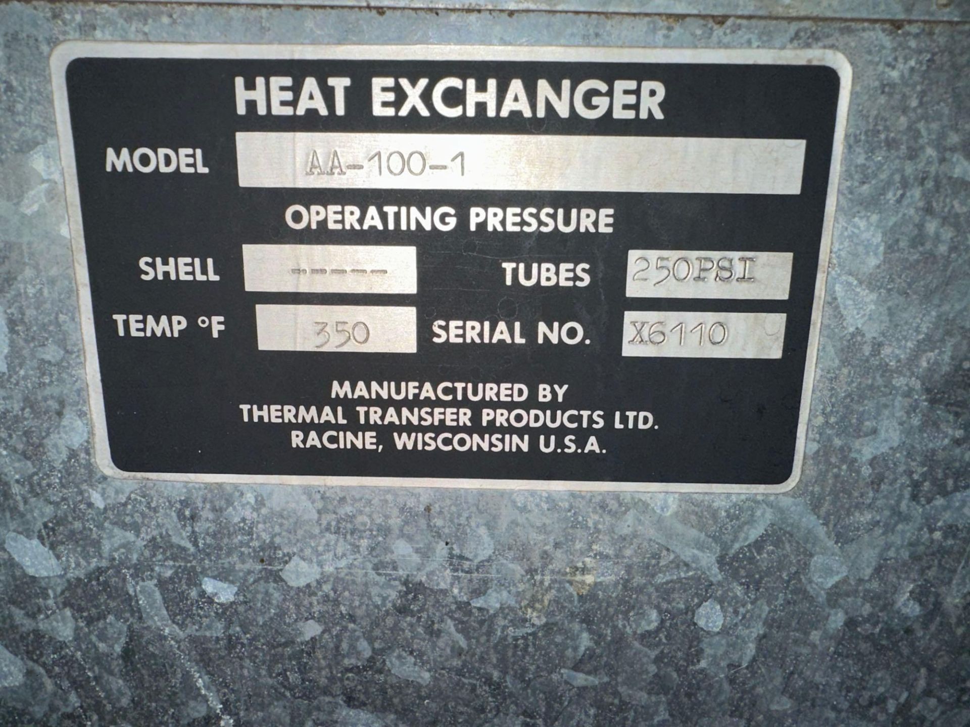 Thermal Transfer Heat Exhanger - Image 6 of 6