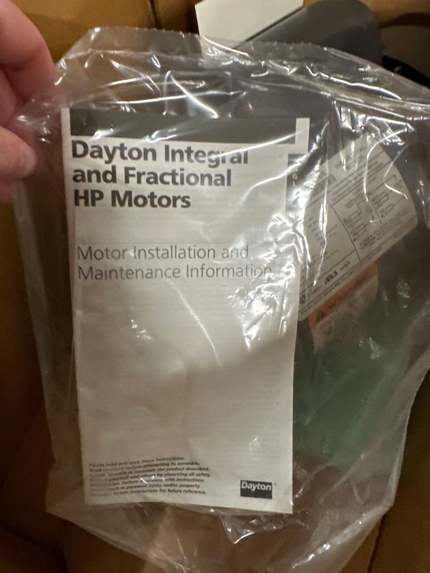 New Dayton Industrial Motor - Image 6 of 6