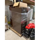 Pallet of Metal Filing Cabinets