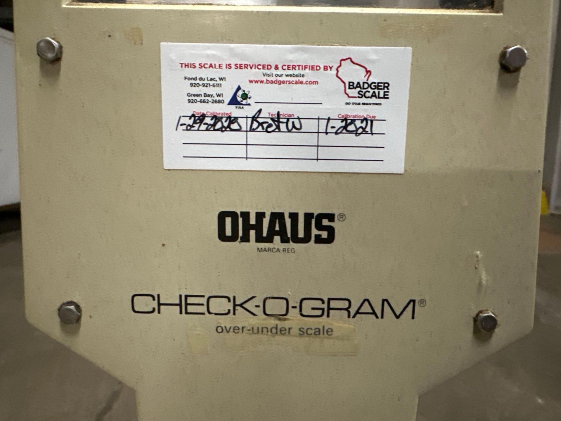 Pallet of 5 Ohaus Check-O-Gram Scales - Image 2 of 4