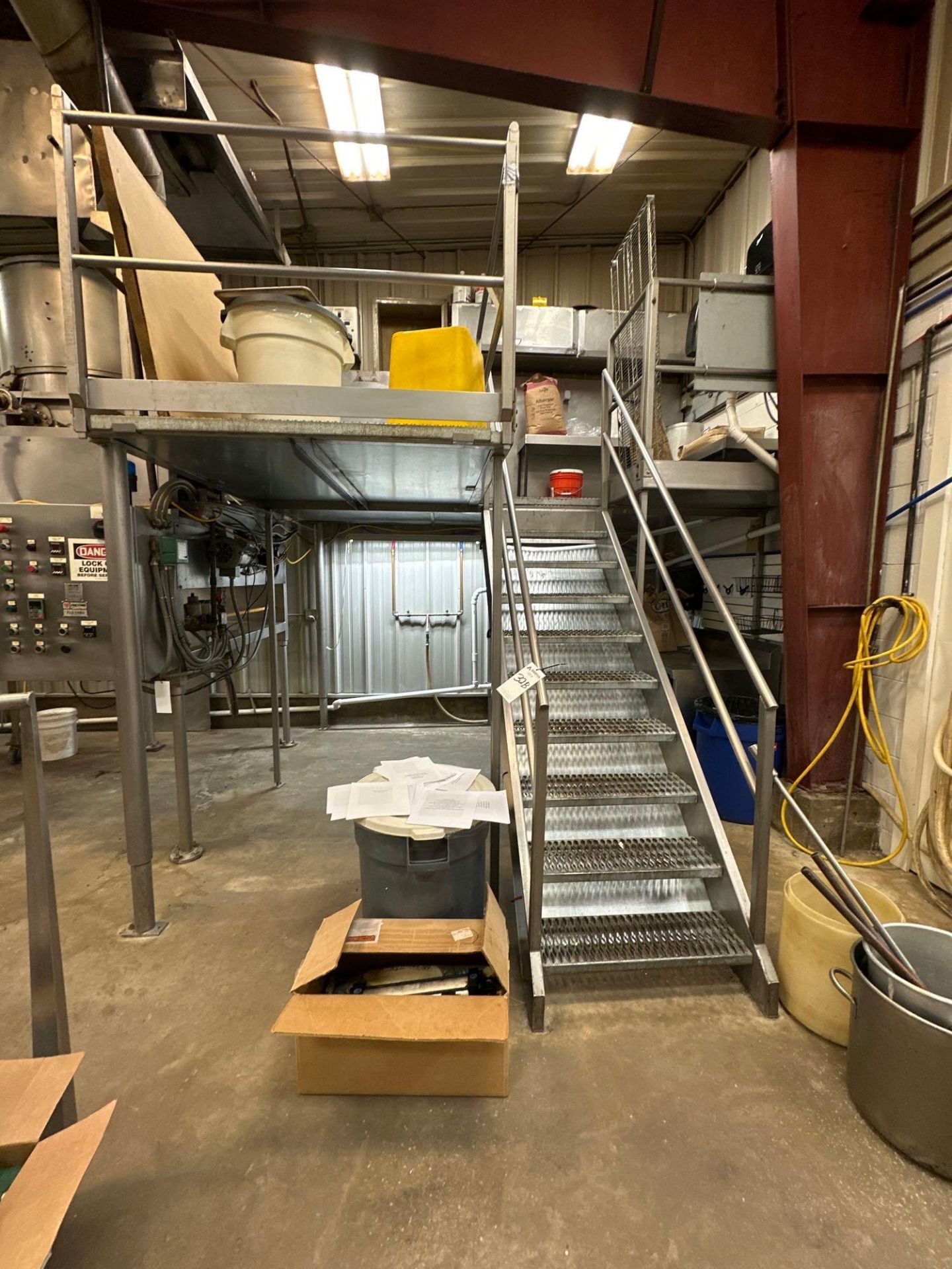 Custom Steel Mezzanine