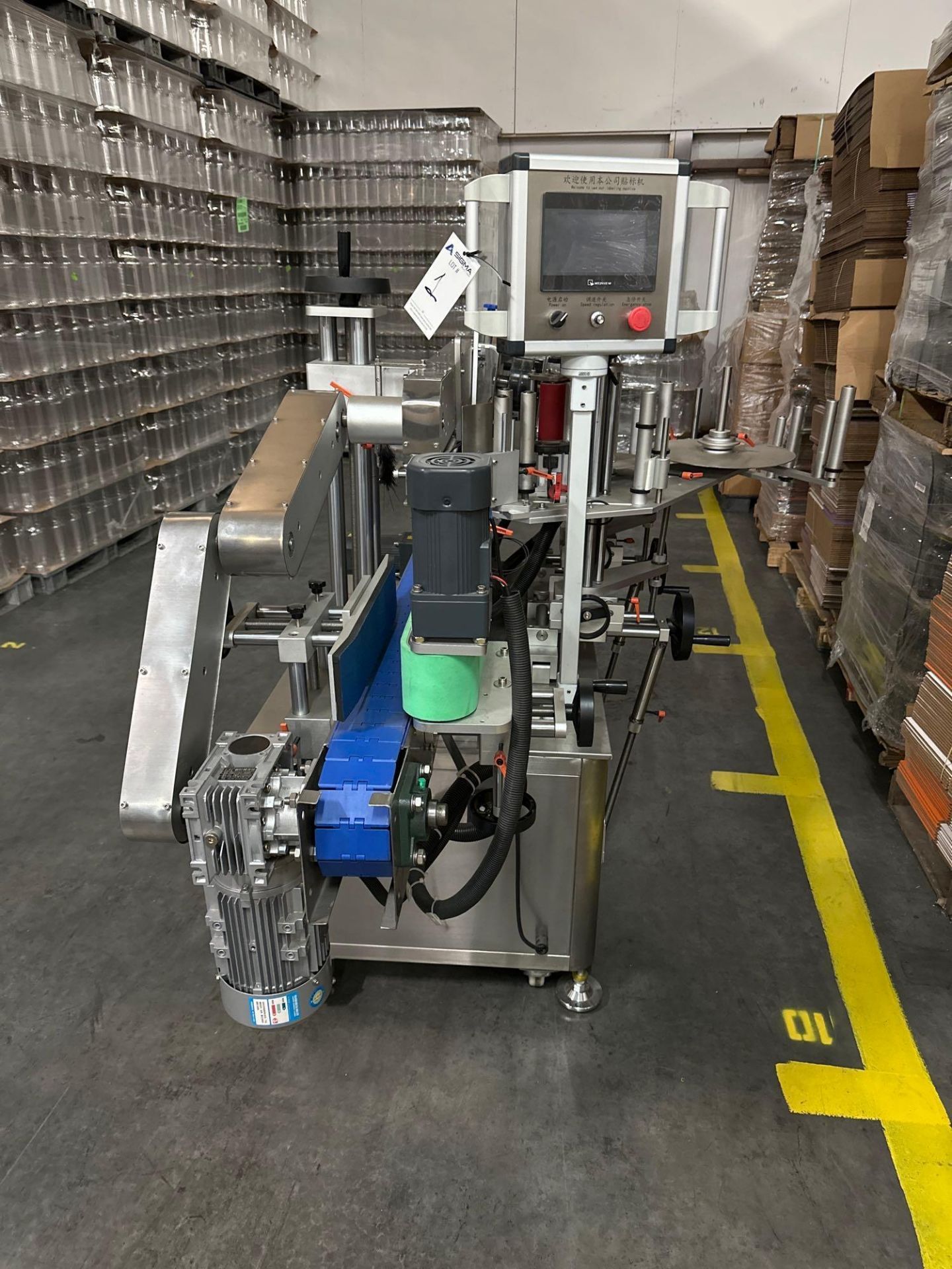 2022 Mars DTB-100 Front and Back Pressure Sensitive Labeler - Image 2 of 12