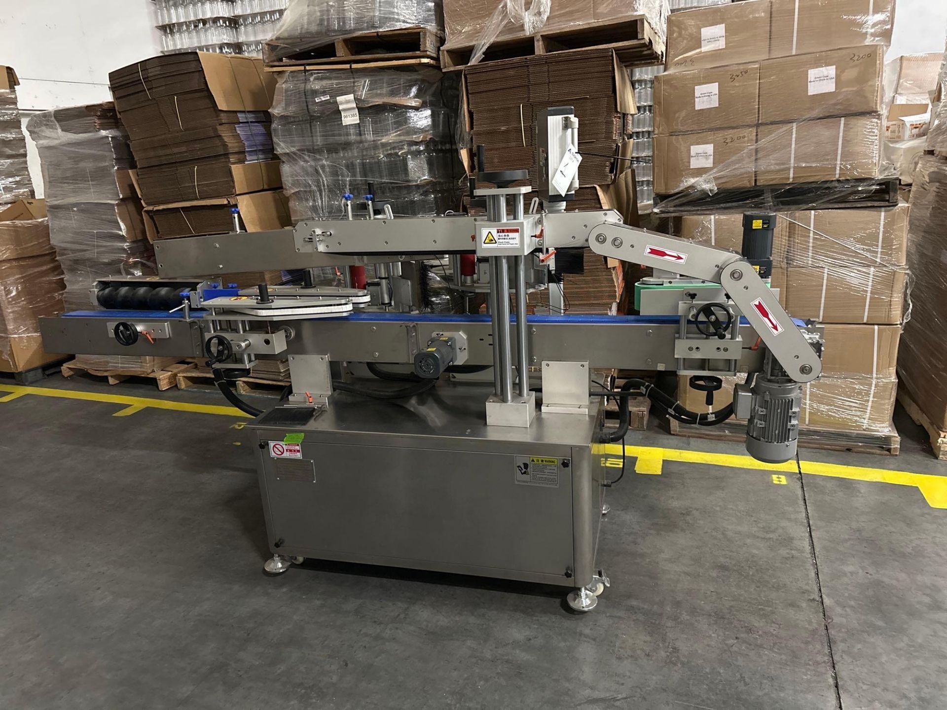 2022 Mars DTB-100 Front and Back Pressure Sensitive Labeler