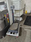 Rice lake scale with Dunnage rack on casters