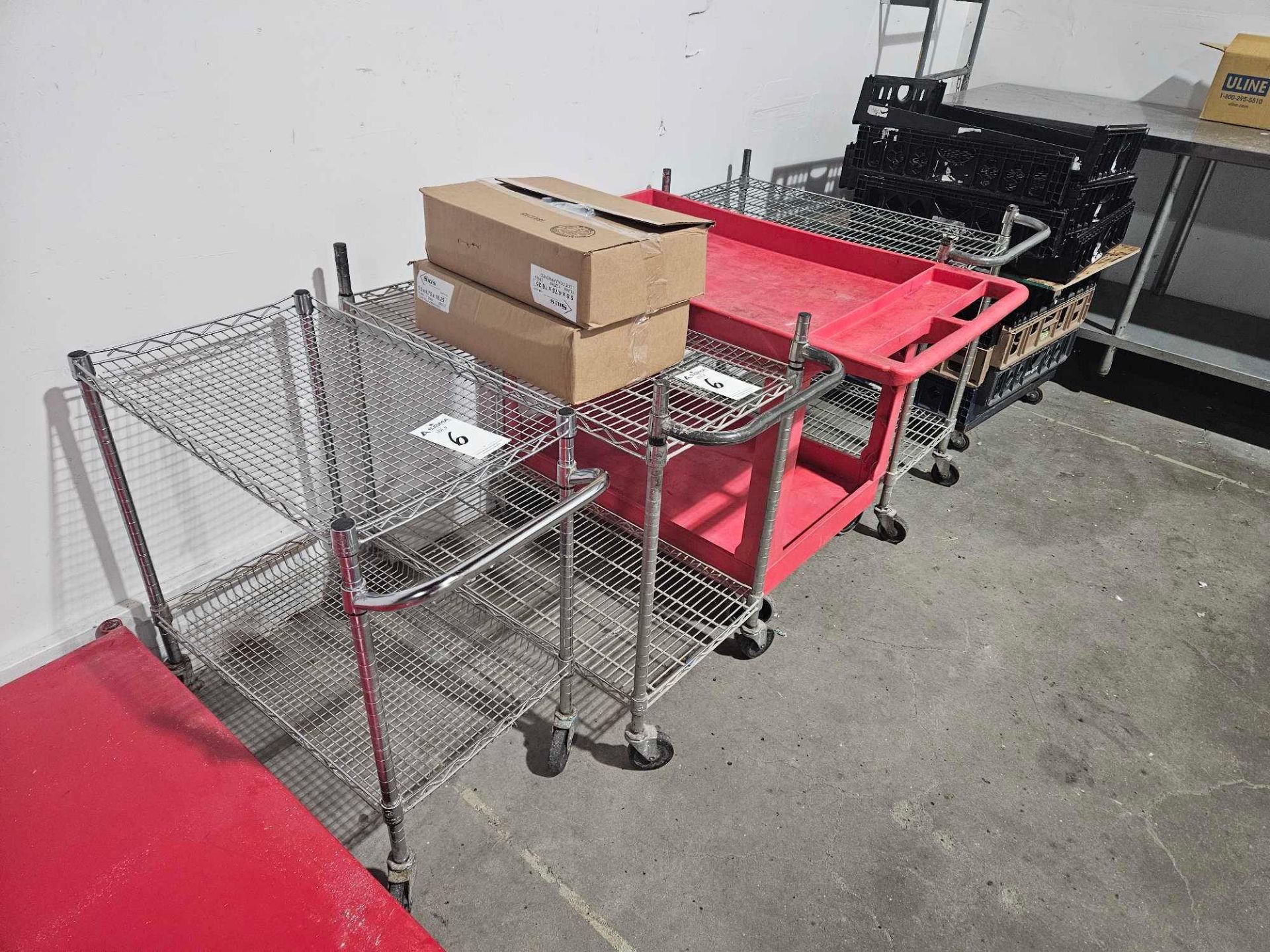 Tables and Carts on Casters - Image 2 of 3