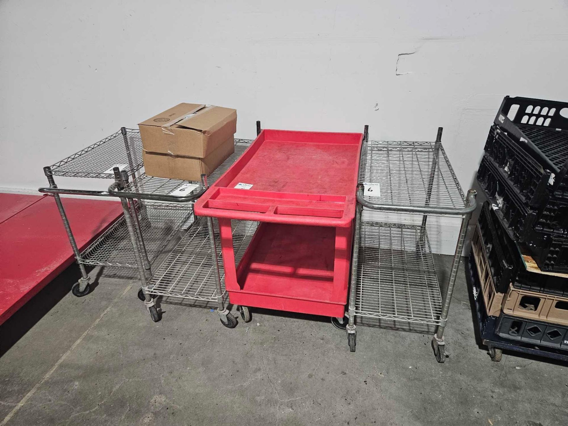 Tables and Carts on Casters