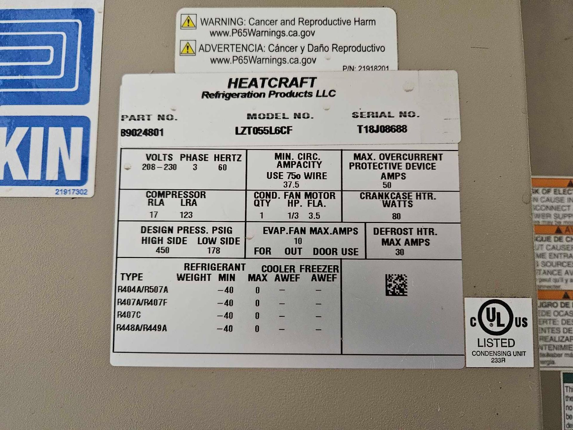 Heatcraft Walk-in Freezer - Image 15 of 15