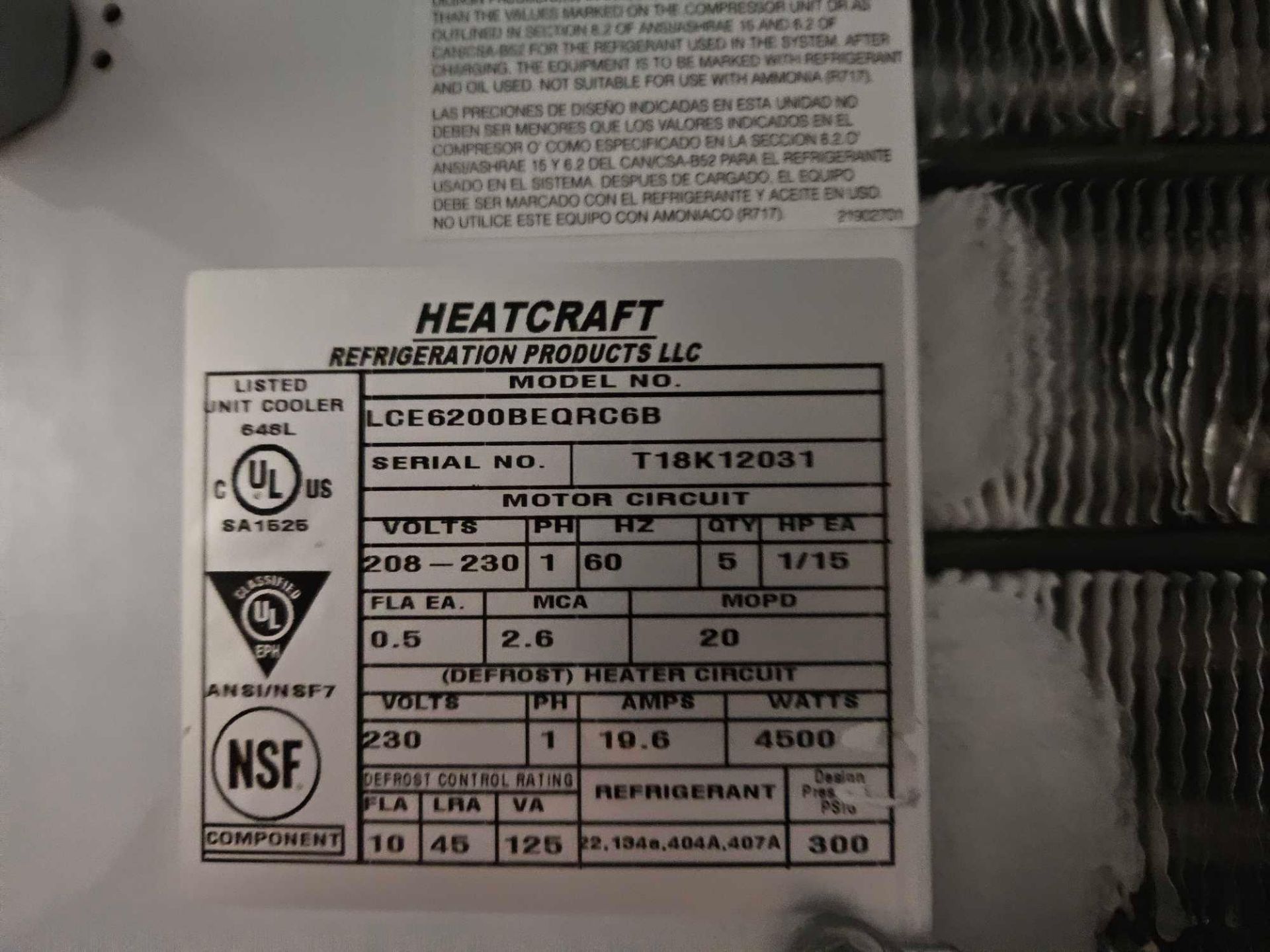 Heatcraft Walk-in Freezer - Image 9 of 15