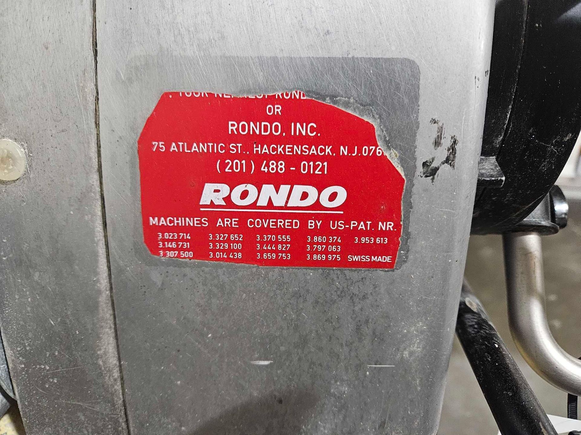 Rondo 45" x 24" Reversible Dough Sheeter - Image 12 of 16